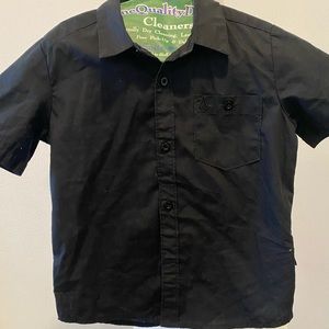 Boys Volcom button up dress shirt